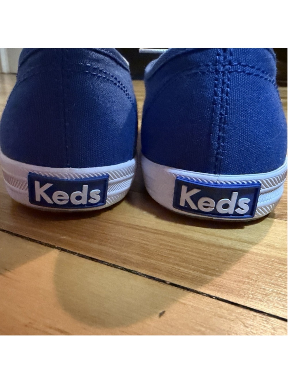 KEDS Champion Canvas Sneakers Blue Lace Up - Size 8 ✨ Brand New - Picture 5 of 7